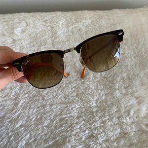 Ray Ban Clubmaster Classic Sunglasses.